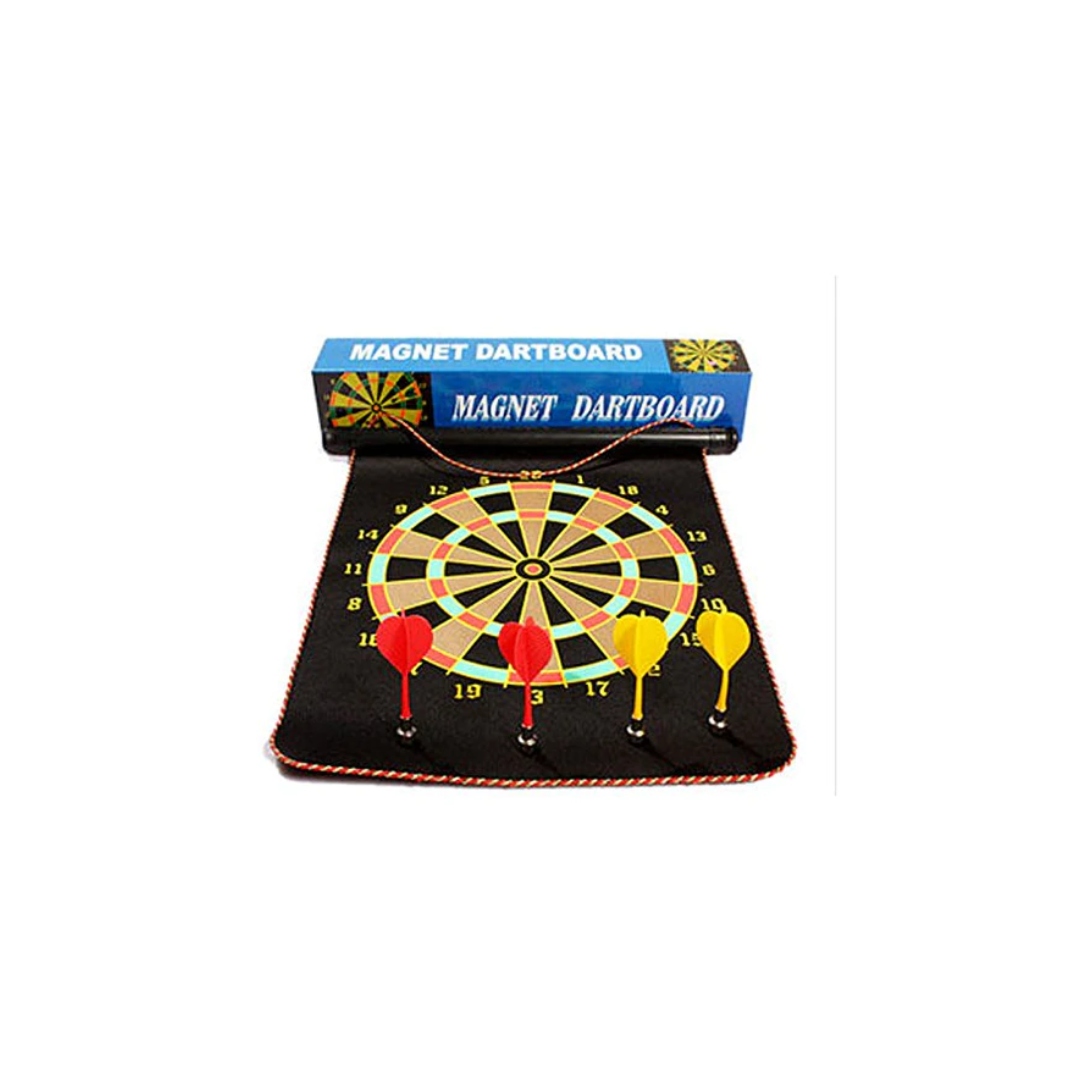 Magnetic Dart Game 12 Inches Two-Sides with 4 Dart