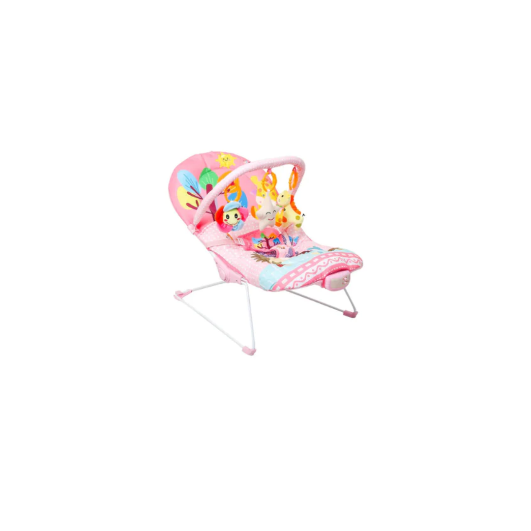 Mee Mee Baby Bouncer Cum Rocker Chair for Newborns to Toddlers Pink