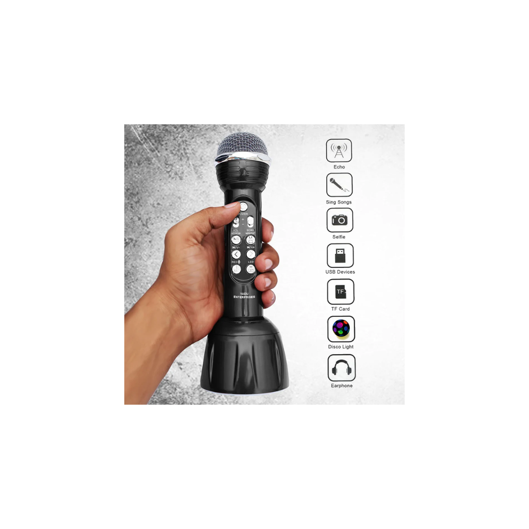 Rainbow Toys WS-568 Rechargeable Handheld Wireless Multi-function Bluetooth Microphone Mic Assorted Color