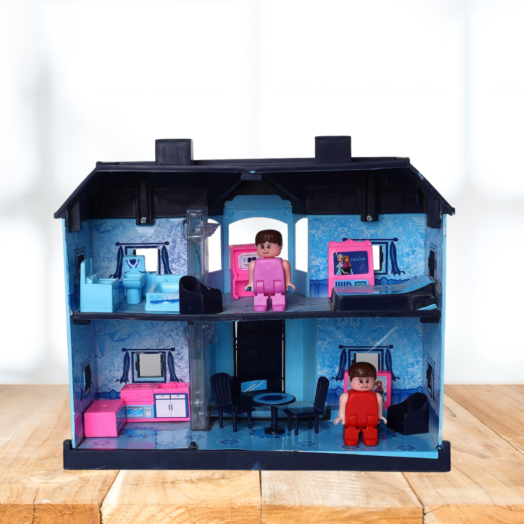 Toyzone My Colour Doll House (24 Pcs)