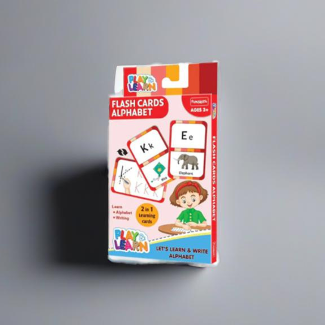 Funskool Play Learn Alphabet Educational 26 Pieces Flash Cards