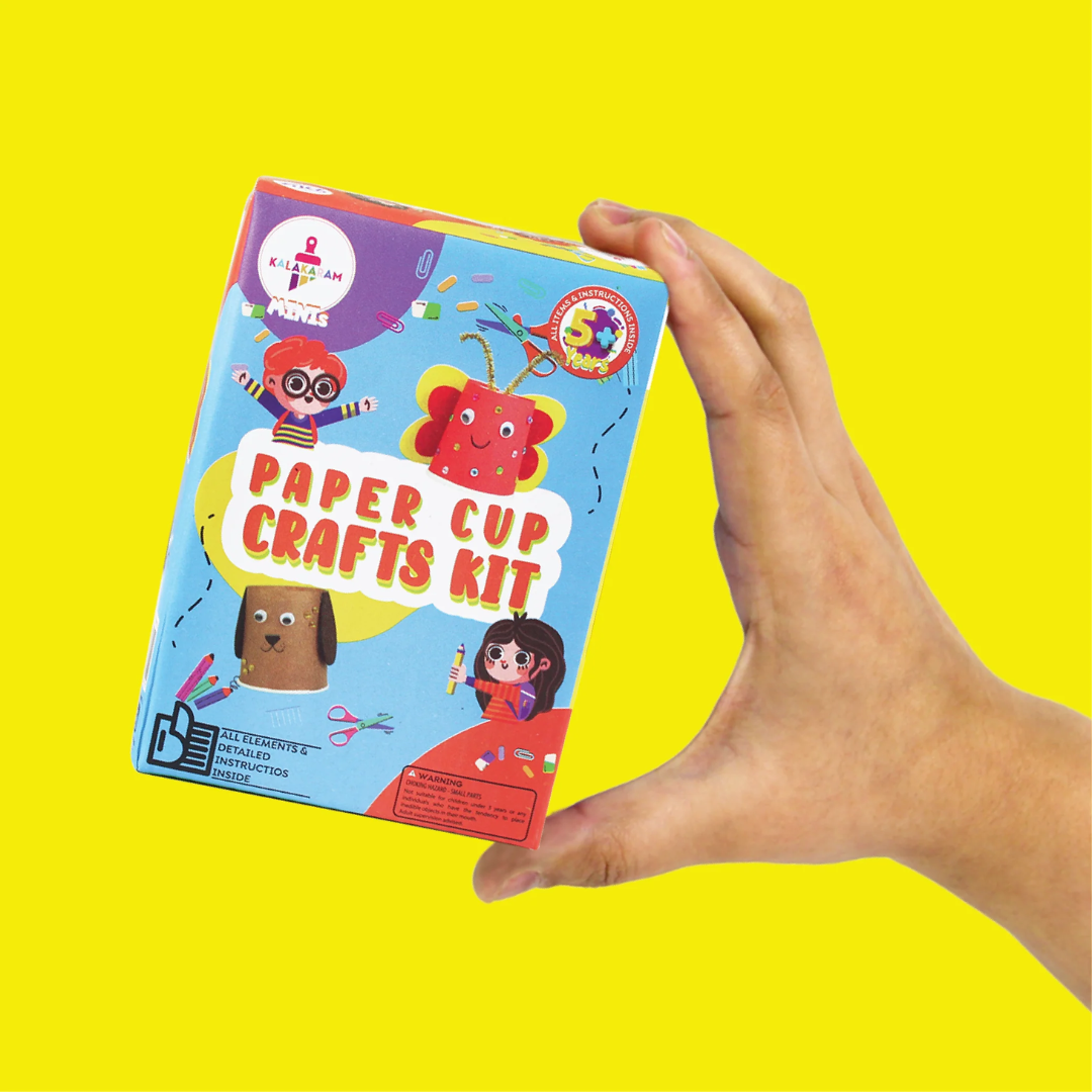 Kalakaram Buzzy Collection Mini Paper Cup Craft Kit
