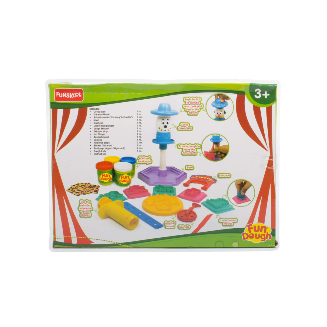Funskool Fundough Circus Cutting And Moulding Playset