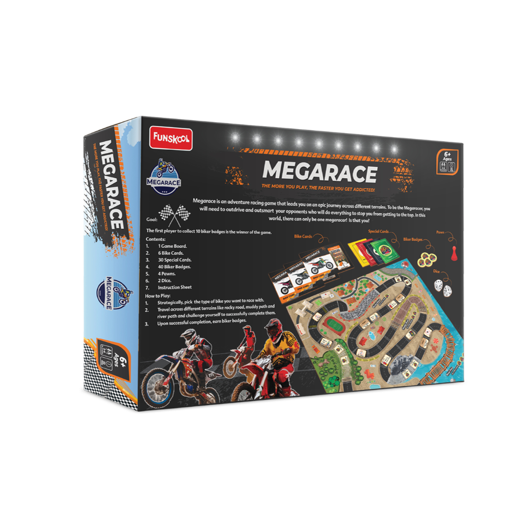 Funskool Megarace Board Game