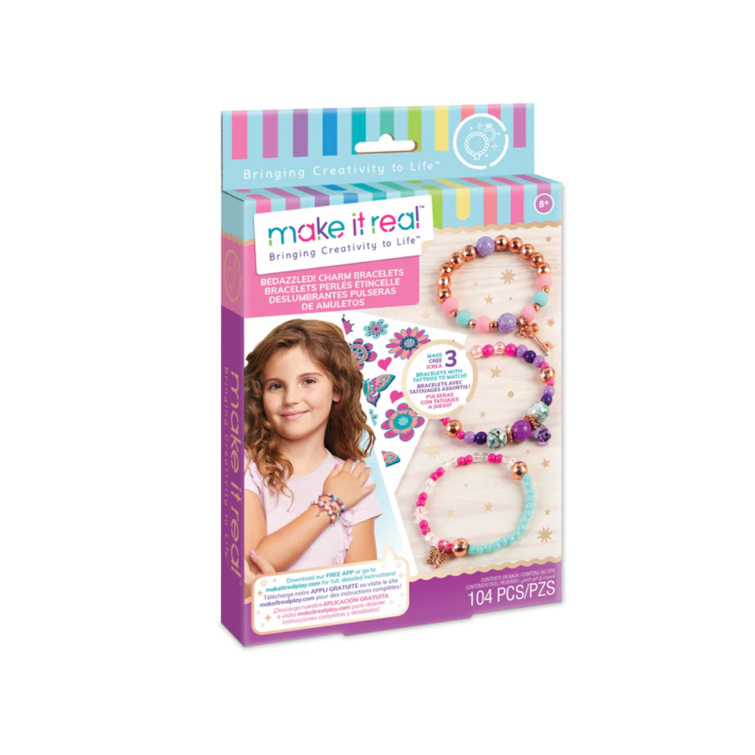 Make It Read Bedazzled Charm Bracelets Blooming Creavity