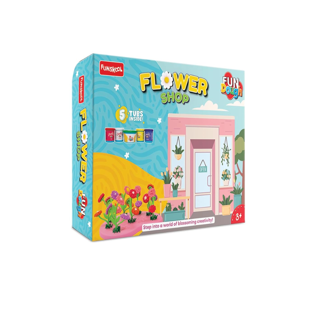 Funskool Flower Shop Playset Playdough