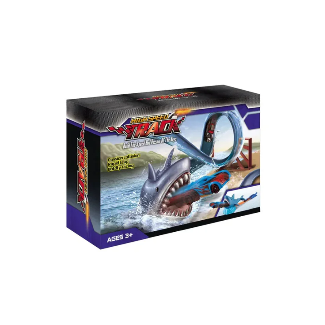 Rainbow Toys High Speed Track Shark Roller coaster Track Set