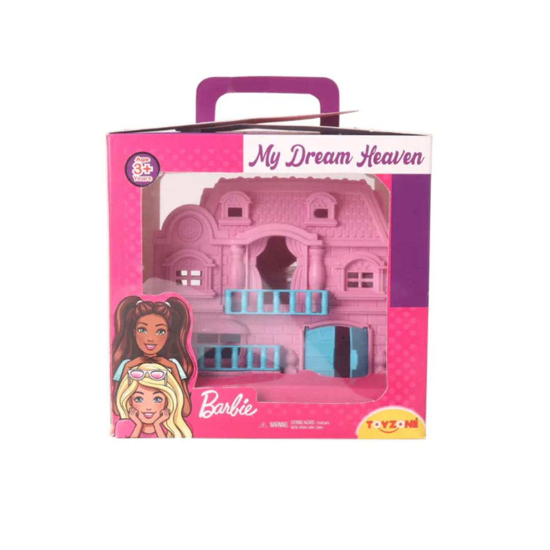 Toyzone Barbie My Dream Heaven Dollhouse - Pink