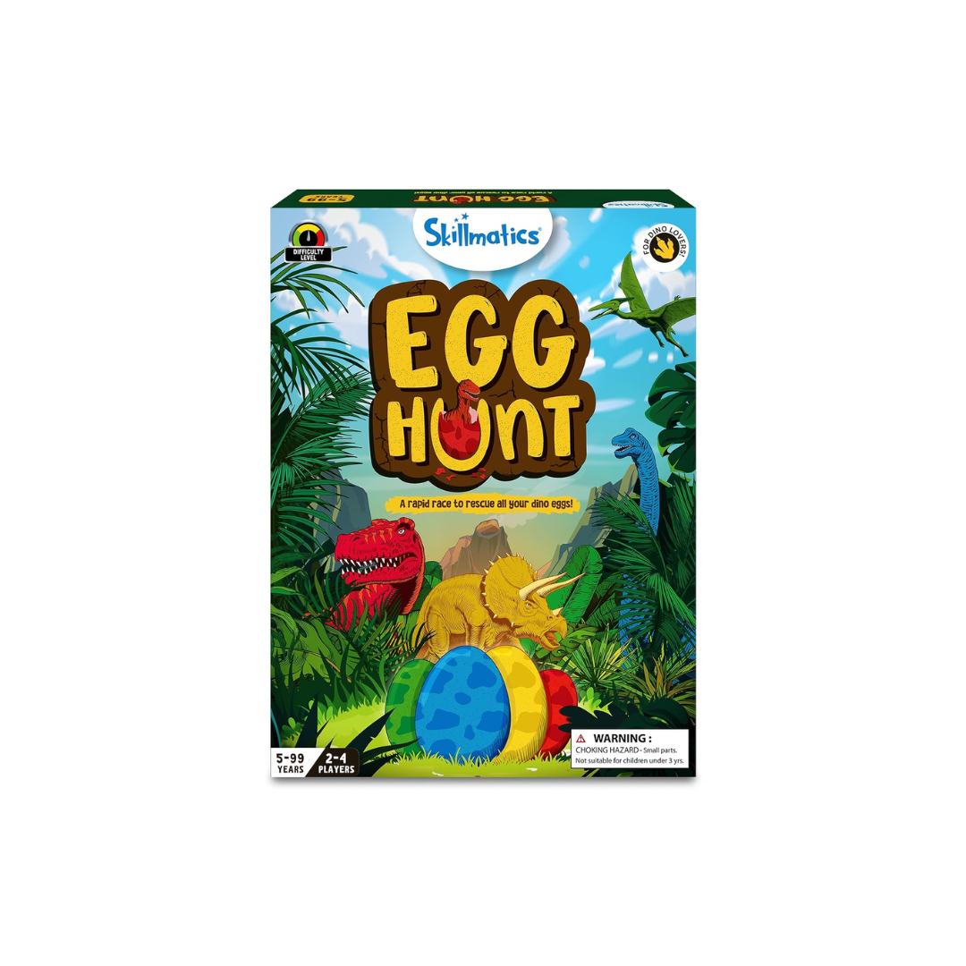 Egg Hunt, A Fun Memory & Strategy Game For Ages 5 And Up, Perfect For Families And Gifts, Kid