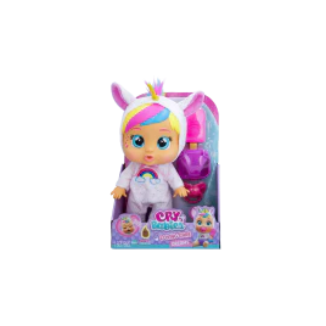 CRY BABIES Loving Care Fantasy Dreamy Baby doll that cries Real tears Rainbow Toys