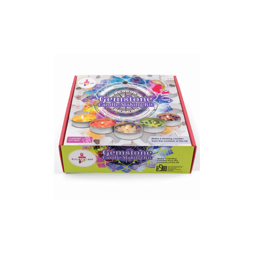 Kalakaram Gemstone Candle Making Kit