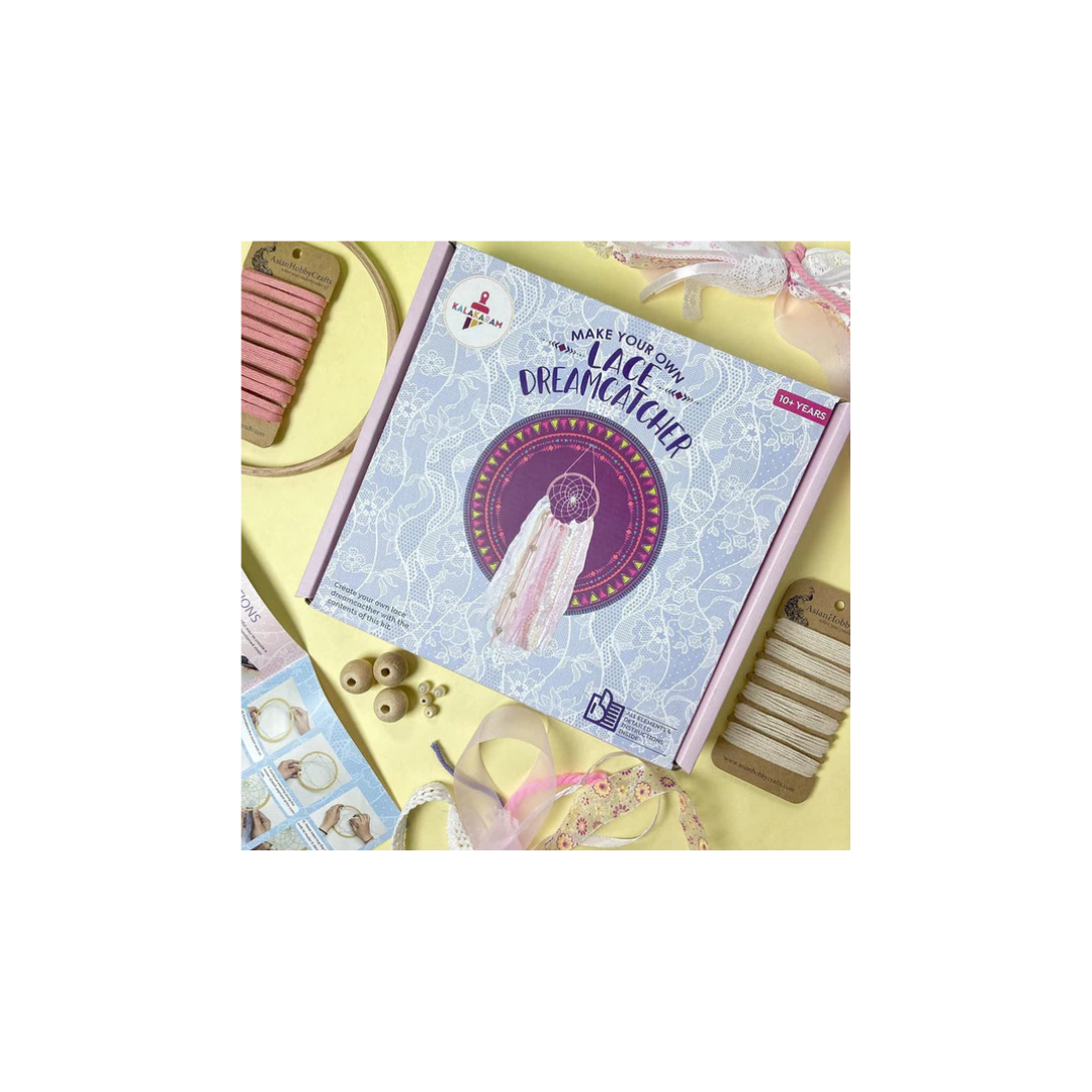 Kalakaram Lace Dream Catcher Kit