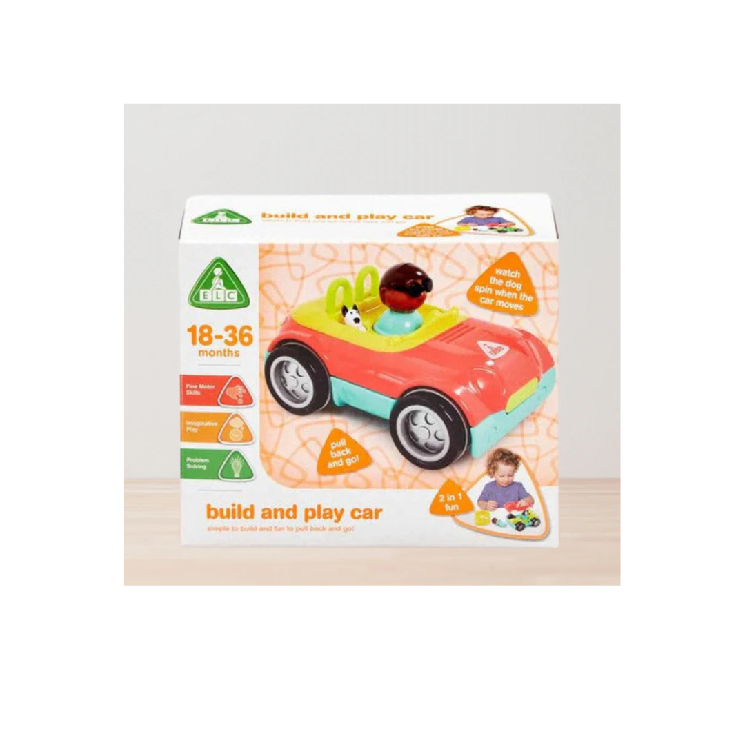 Early Learning Centre Build and Play Car Rainbow Toys