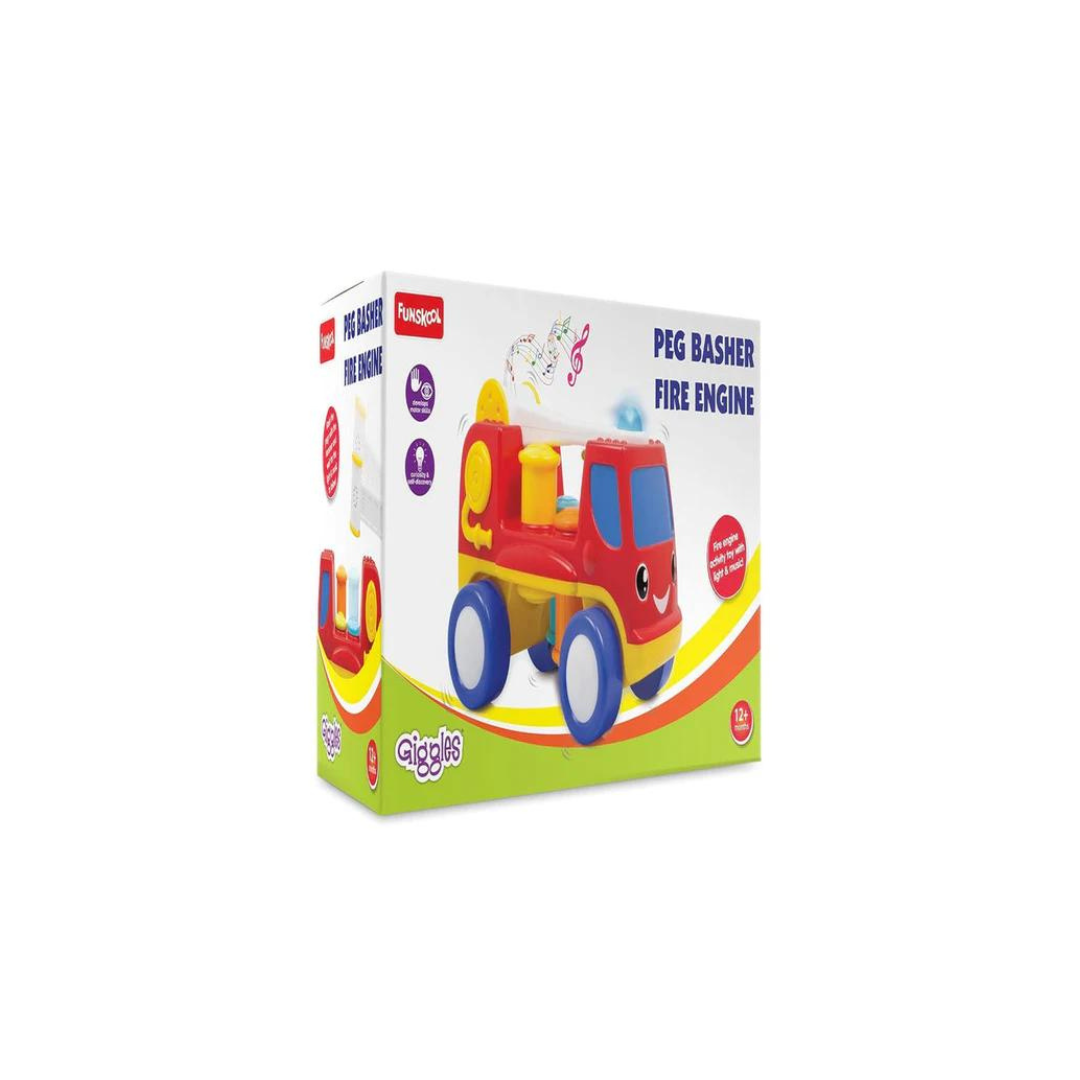 Funskool Giggles Peg Basher Fire Engine