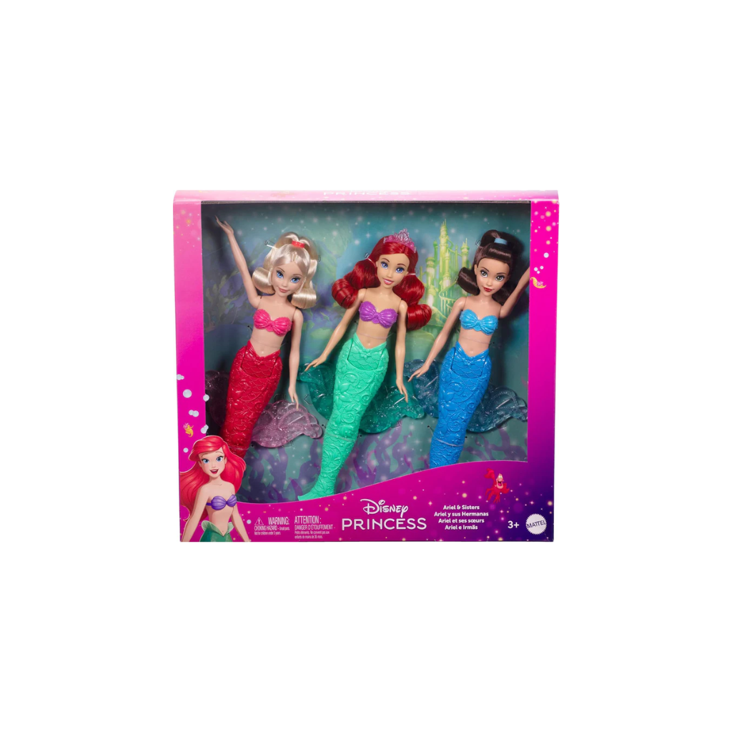 Mattel Disney Princess Ariel & Sister Mermaid Doll