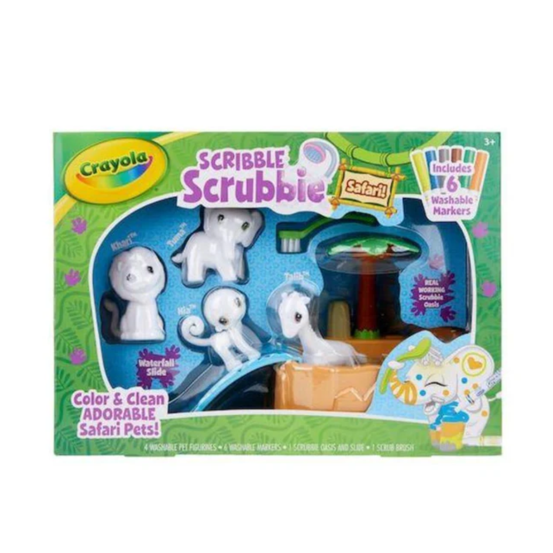 Crayola Scribble Scrubbie Safari Tub Set