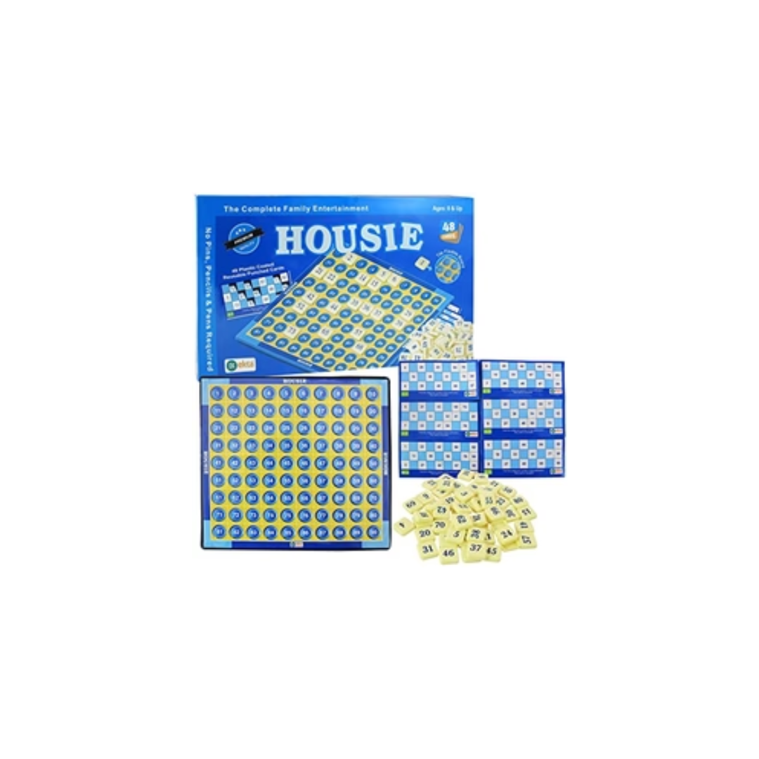 Ekta Housie Board Game With 48 Reusable Card Board Game
