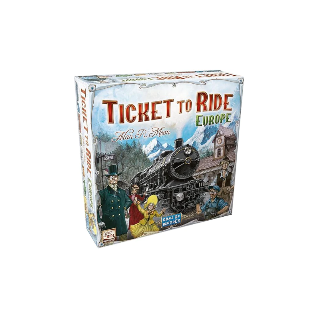Rainbow Toys Asmodee Ticket to Ride Europe (Multicolor),for-All Ages