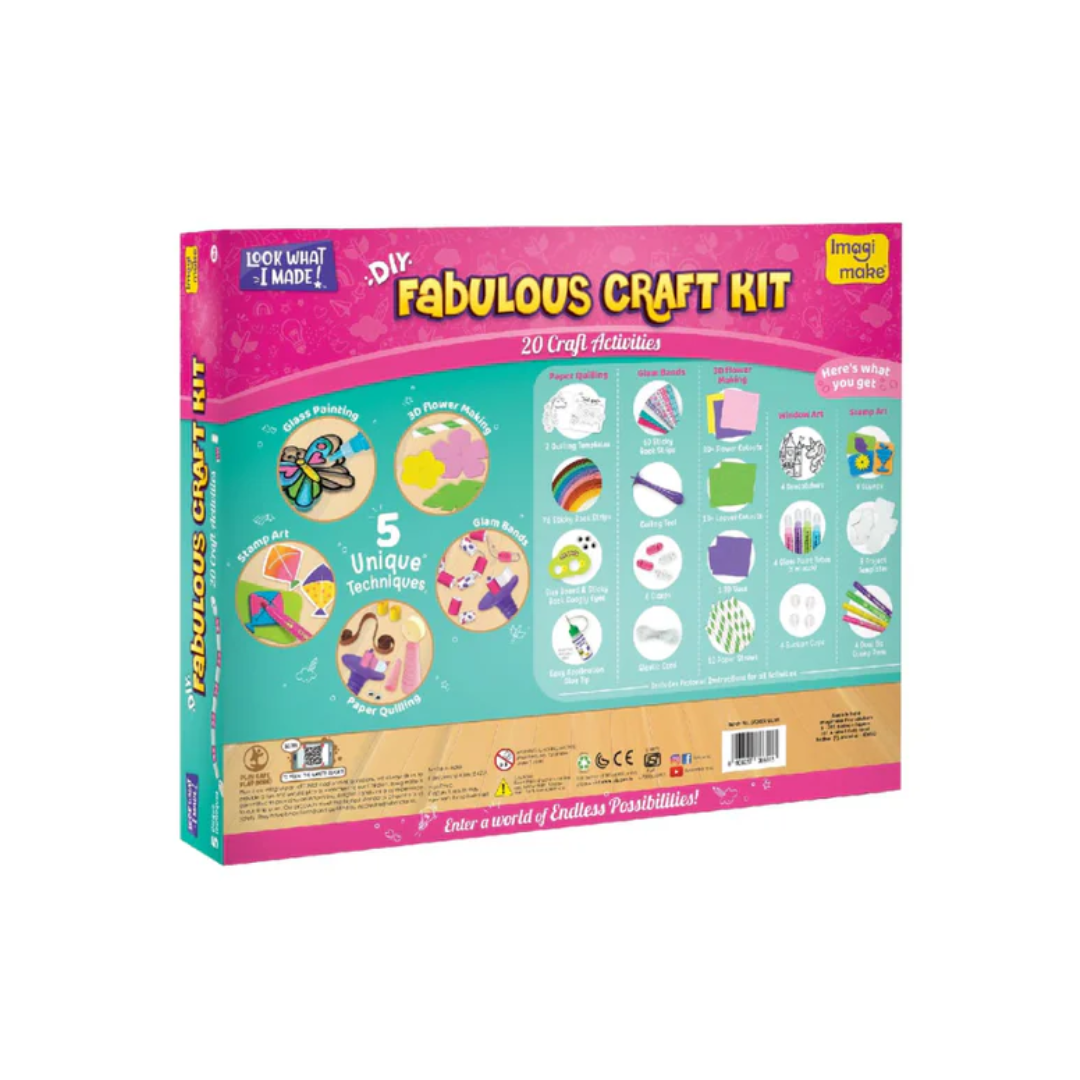 Imagimake Fabulous Craft Kit-Arts and Crafts