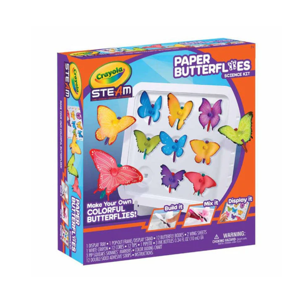 Crayola STEAM Paper Butterfly Science Kit
