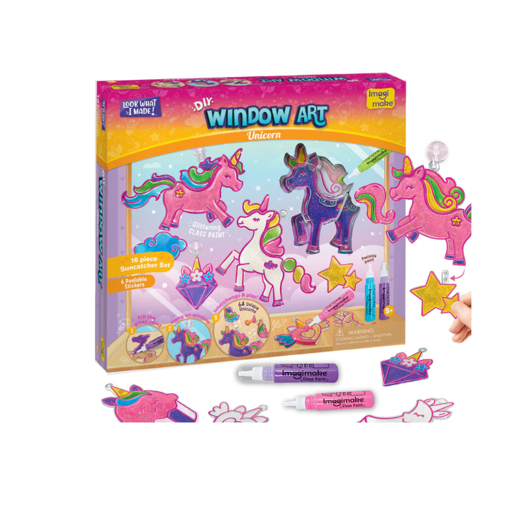 Imagimake Window Art Unicorn