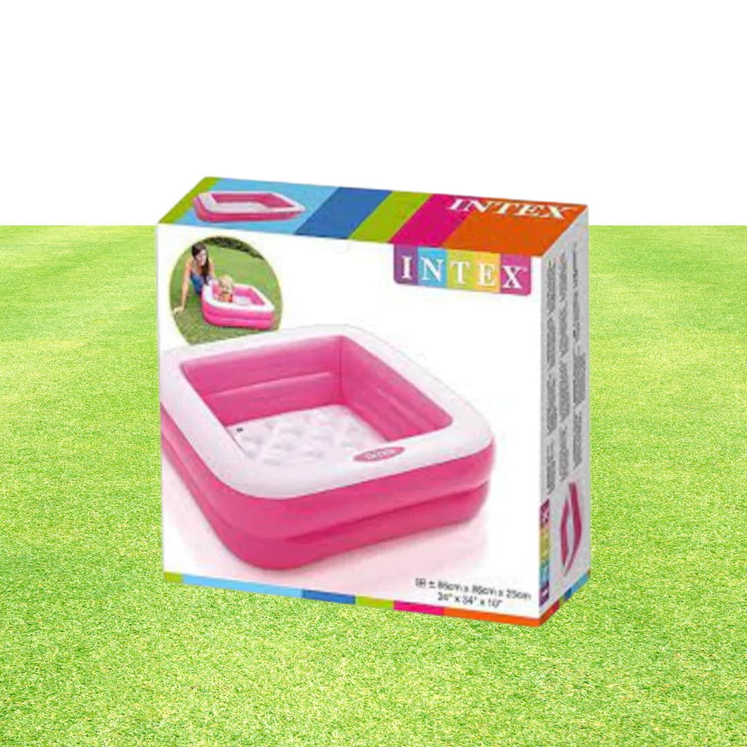 Intex 57100 3 Foot Baby Pool | Assorted Colours 34x34x9 Inches