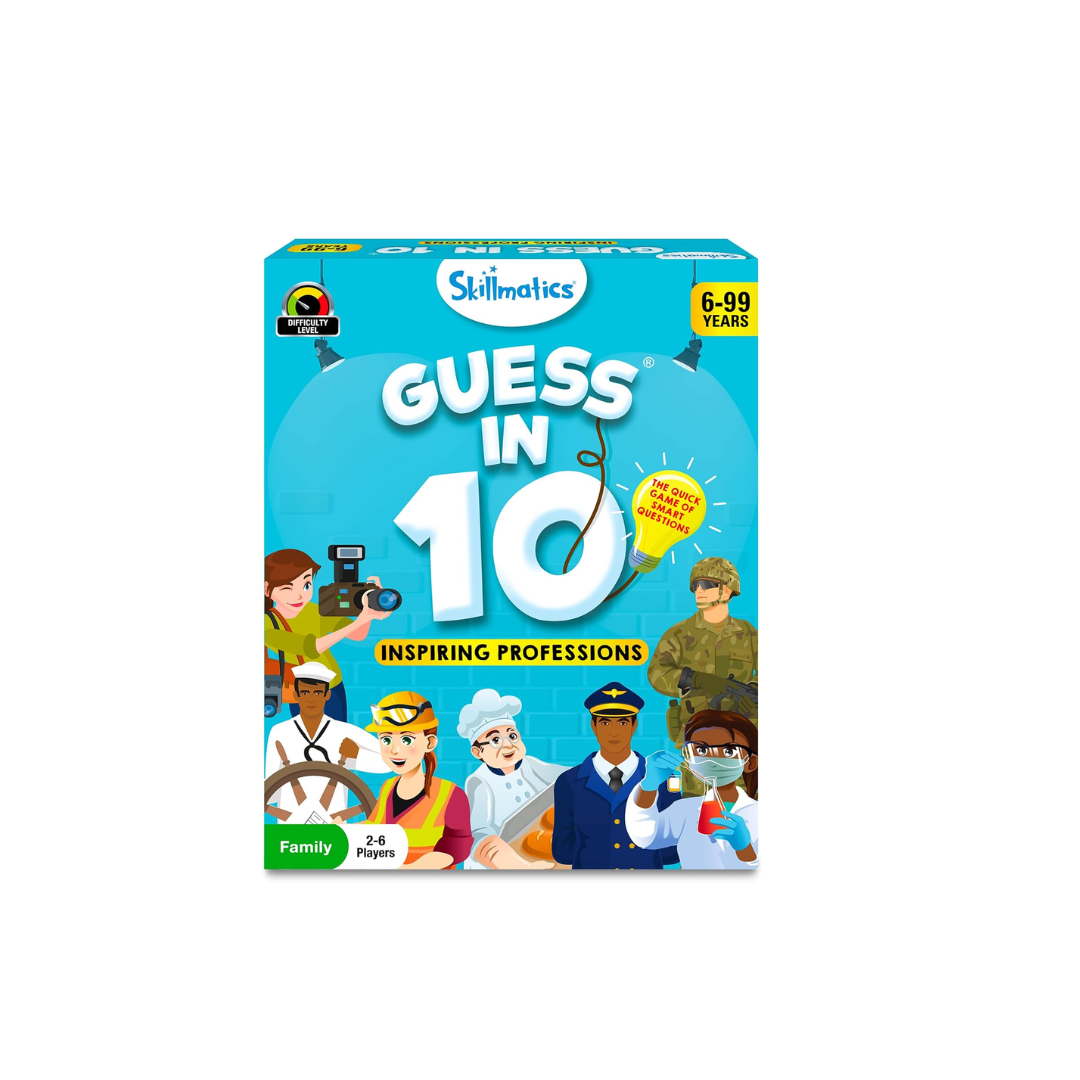 Skillmatics Card Game - Guess in 10 Inspiring Professions.