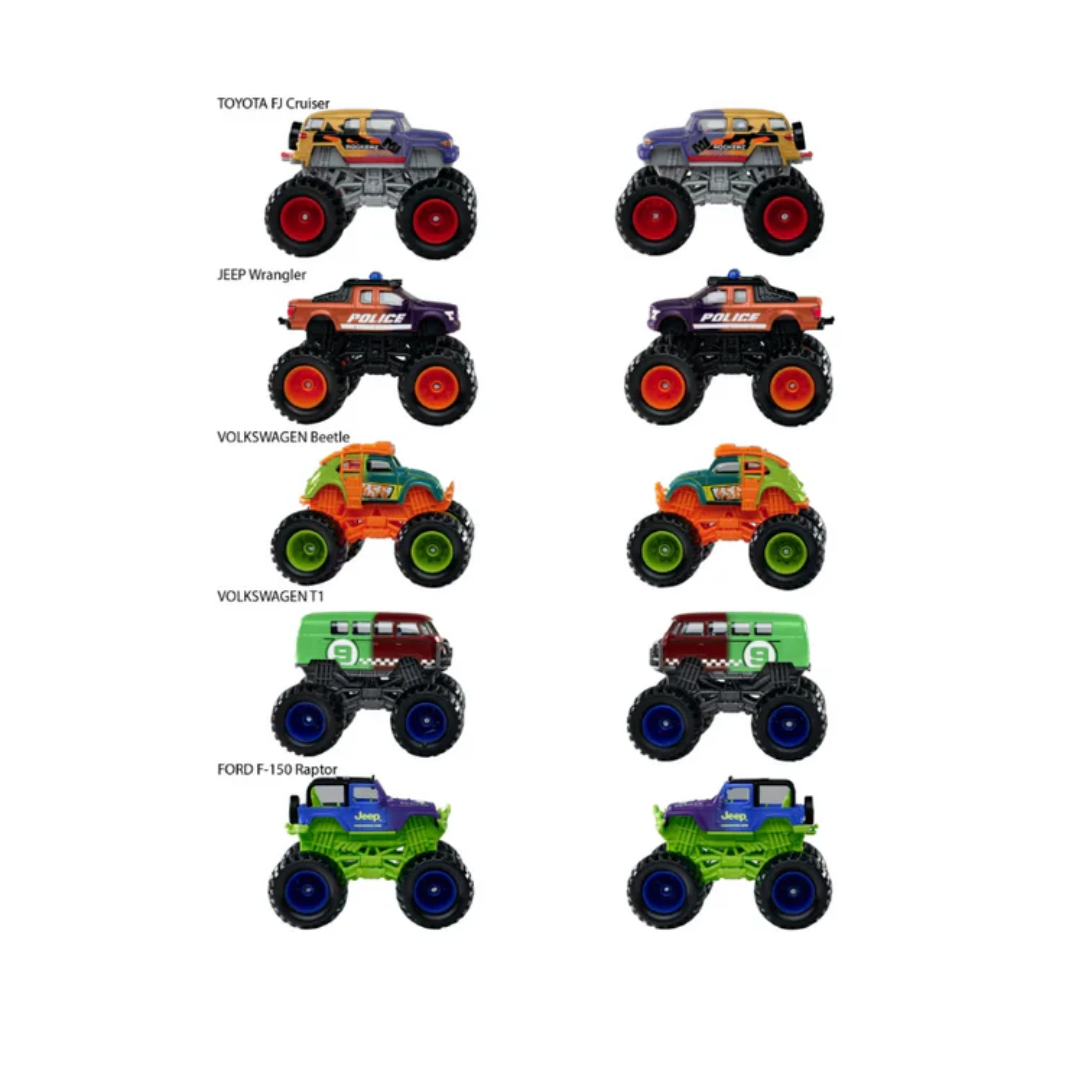 Majorette Monster Rockerz Color Changers - Design & Style May Vary, Only 1 Model