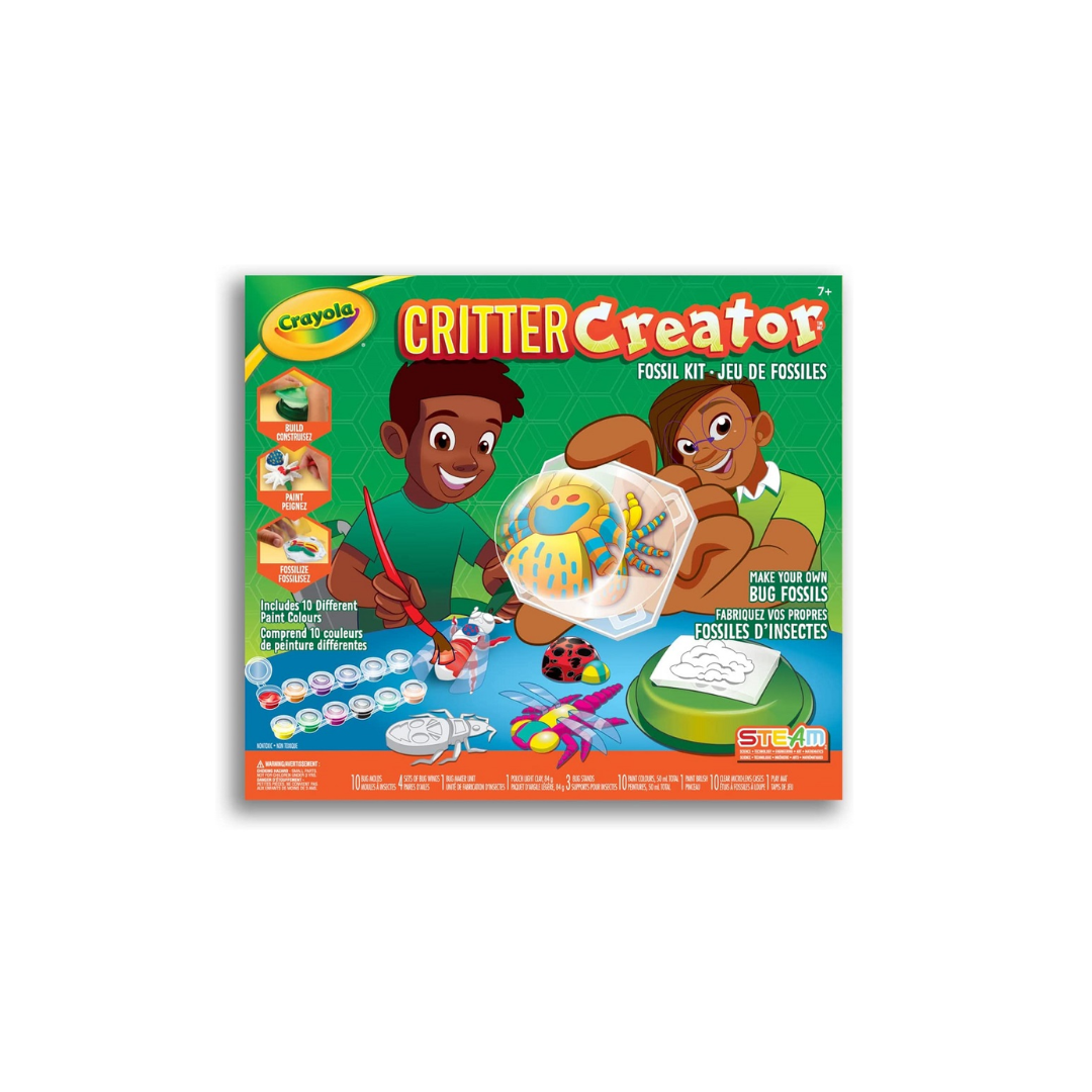 Crayola Critters Creator Fossil Kit DIY Art and Craft Kit