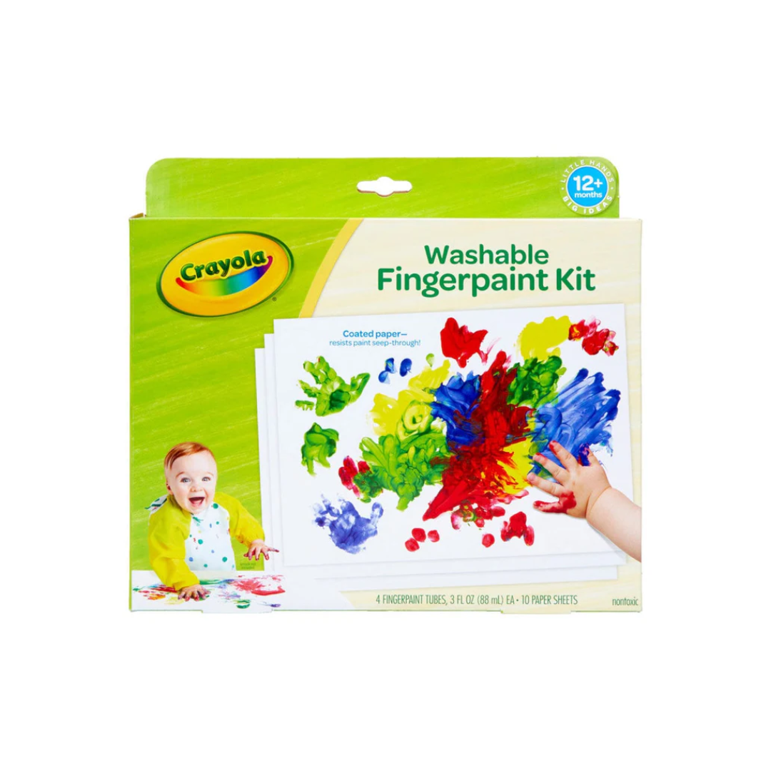 Crayola Washable Finger Paint Set