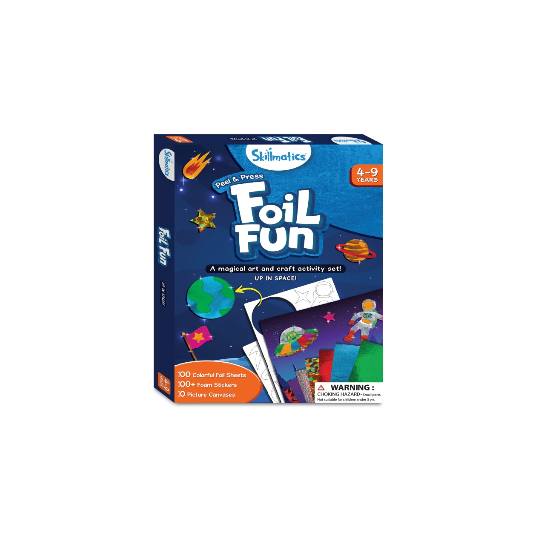 Foil Fun: Up in space | No Mess Art Kit (ages 4-9)