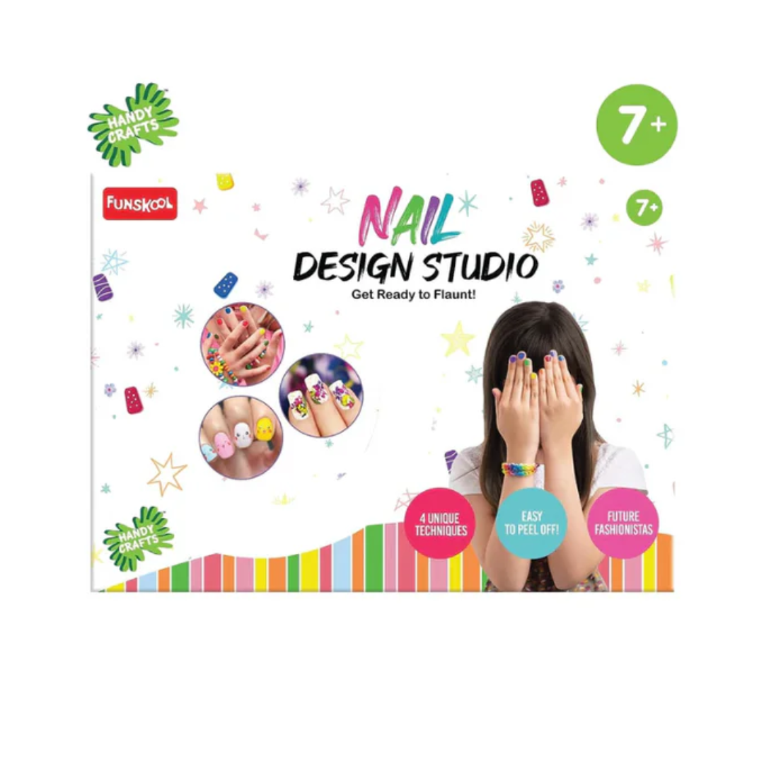 Funskool Handycrafts Nail Art Design Studio Kit
