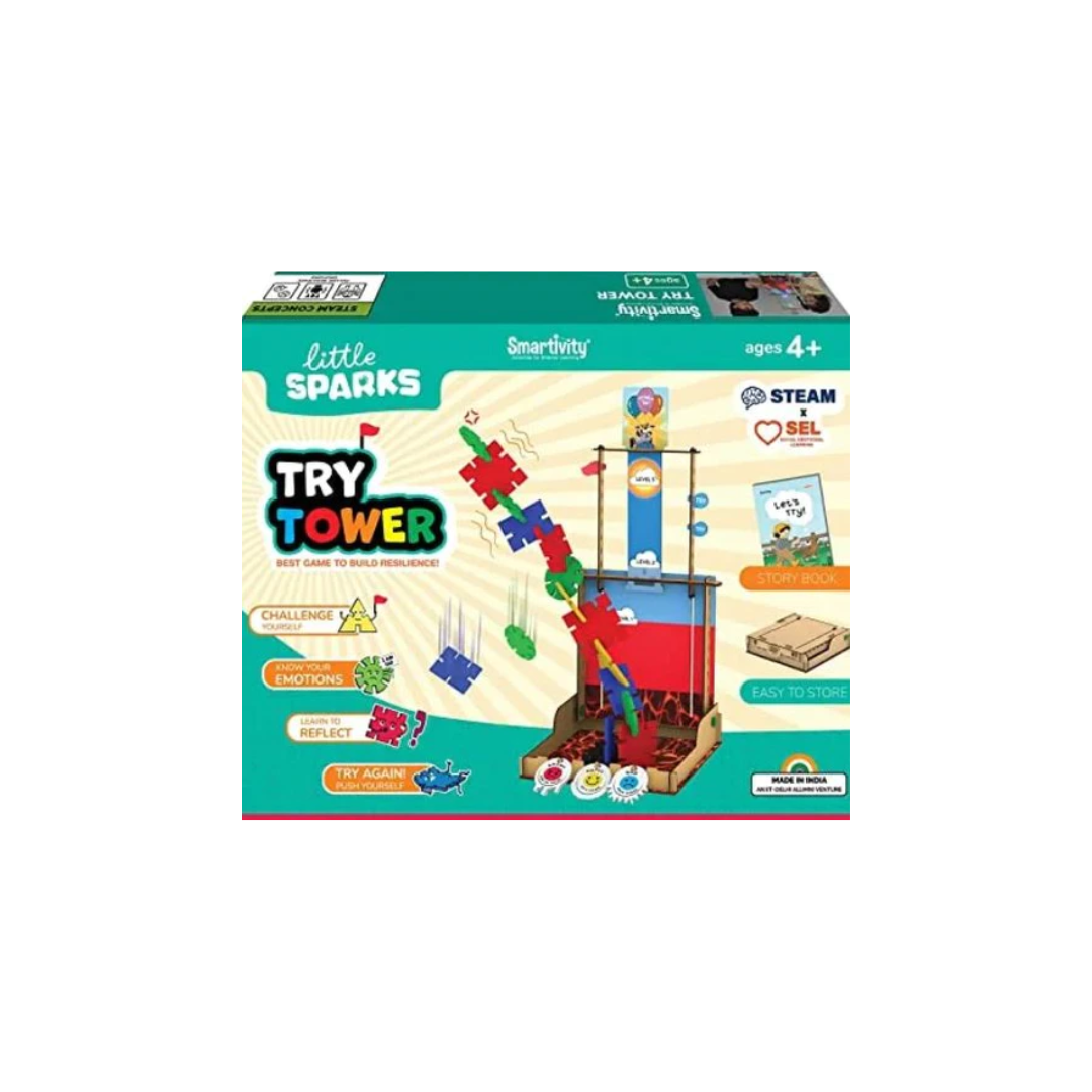 Smartivity Try Tower Stem Diy Fun Toy
