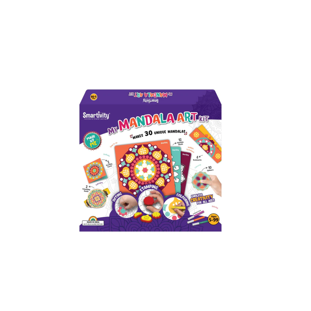 Smartivity My Mandala Art Kit STEM DIY Fun Toy for Kids 5 to 8