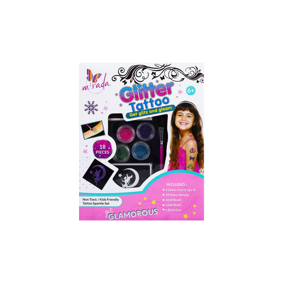 Mirada Glitter Tattoo Studio Set