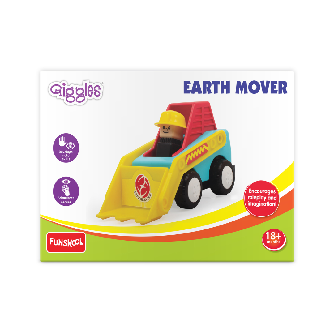 Funskool Giggles Vehicles Earth Mover Toy