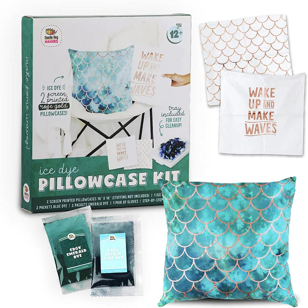 Doodle Hog Wake Up and Make Waves Tie Dye Pillow Kit