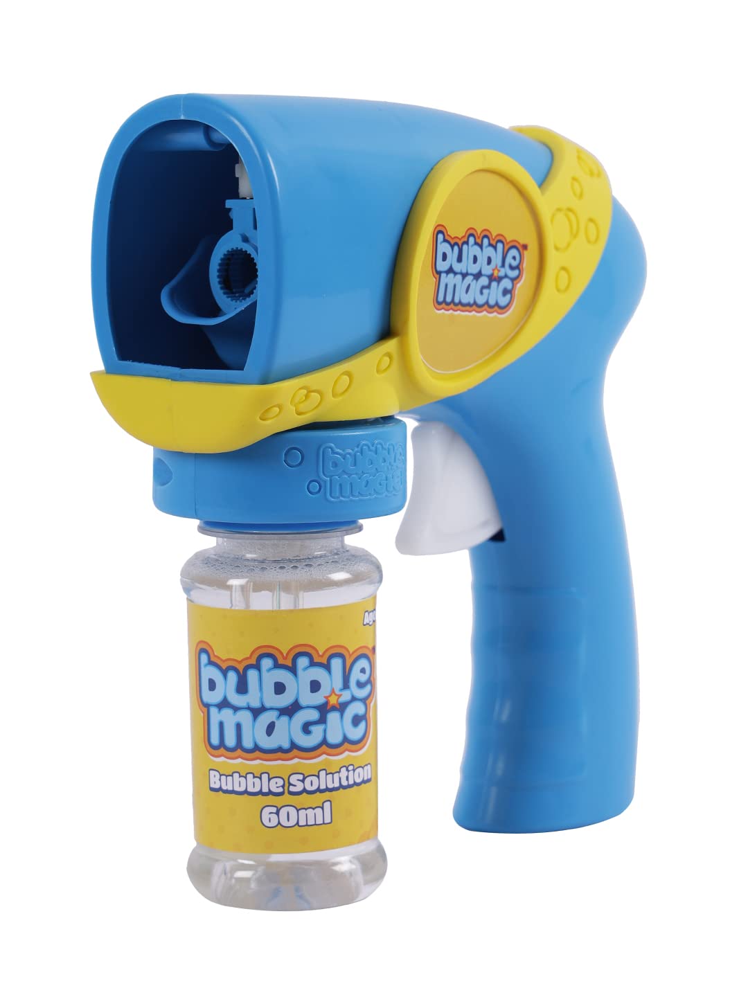 Bubble Magic Turbo Powered Bubble Blaster Includes Bubble Solution Bottle