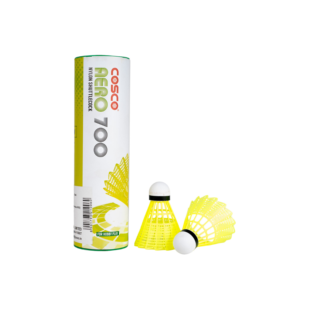 Cosco Aero 700 Shuttle Cock 6ack of 6Pcs