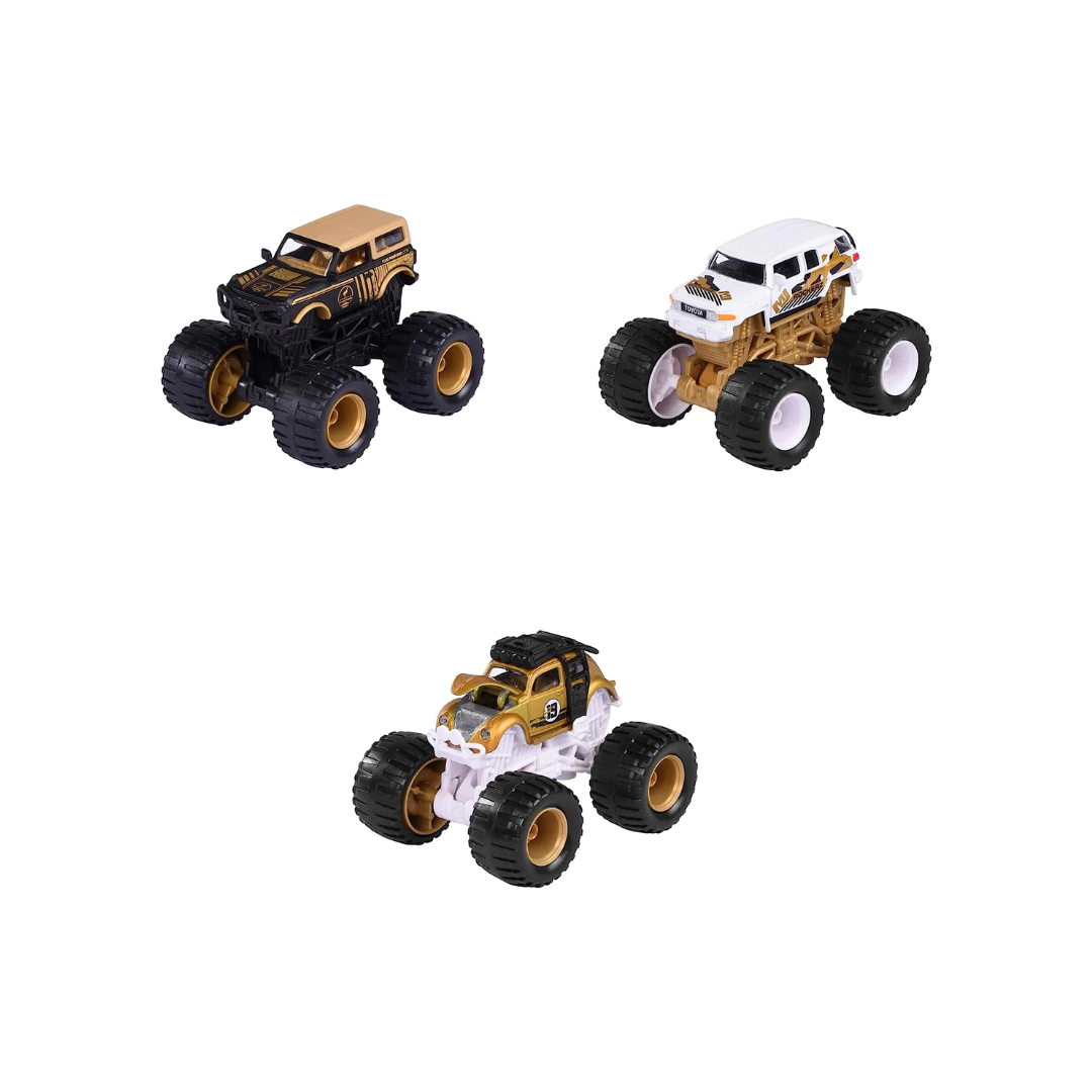 Majorette Limited Edition 9 Gold Rockerz Cars - Design & Style May Vary, Only 1