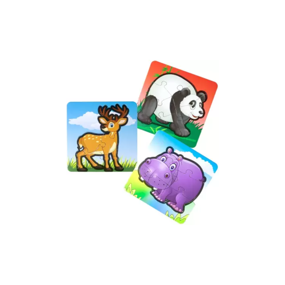 SKOODLE My First Puzzle Wild Animals