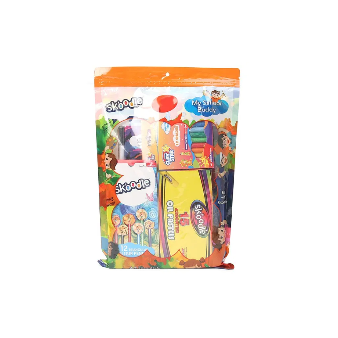 Skoodle My School Buddy Art Kit 8pcs