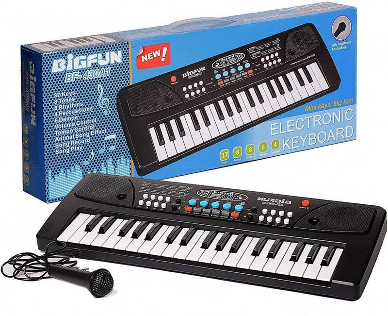 Bigfun BF_430A1  Piano Keyboard Toy with Mic, USB 37pcs