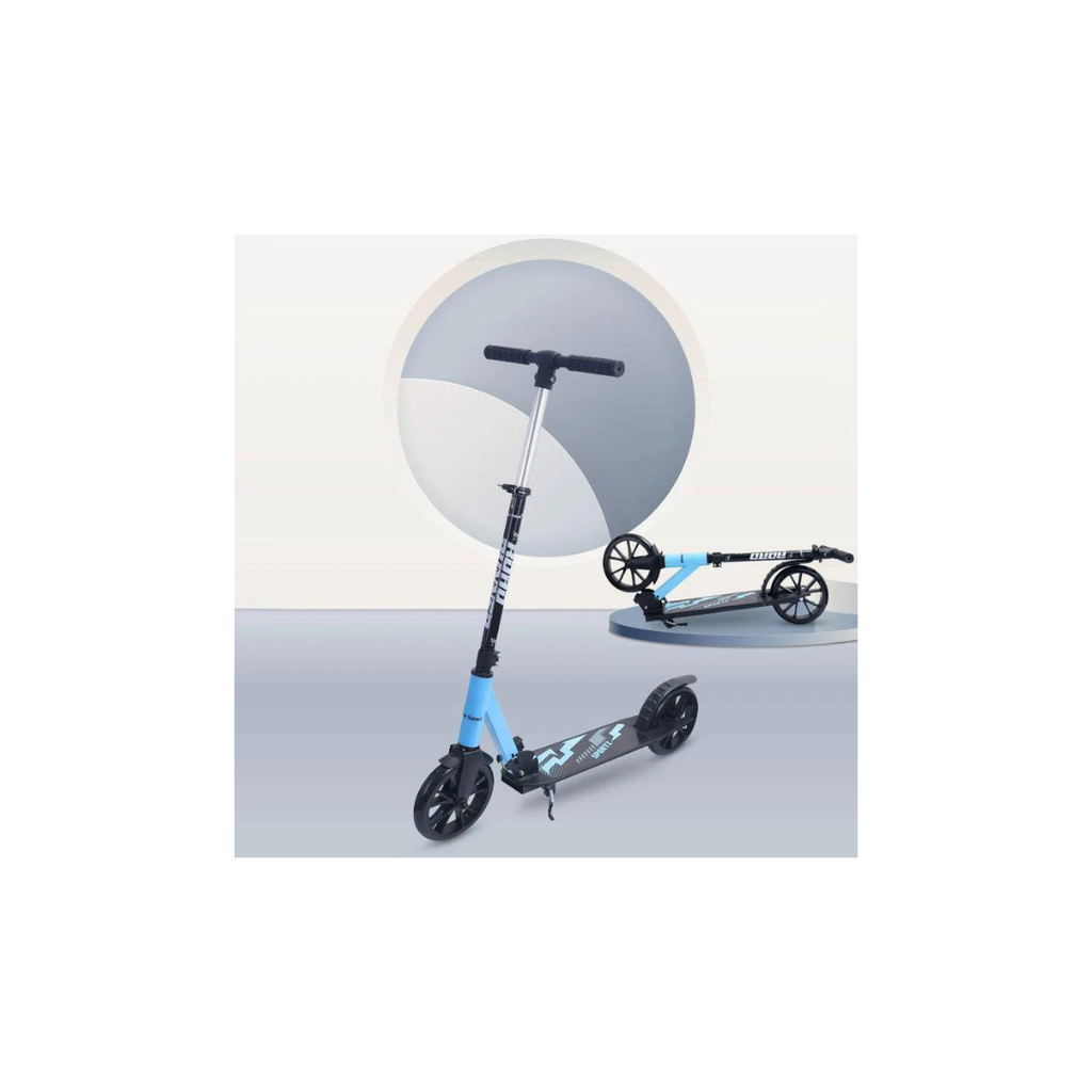R For Rabbit Road Runner Sportz Scooter for Kids - 3 Level Height Adjustment Lake Blue