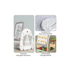 R For Rabbit Little Genius Picasso: Fun & Functional Kids Table Chair Set