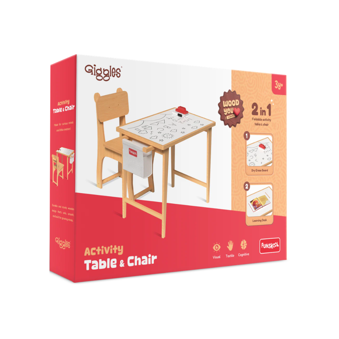 Funskool Activity Table and Chair Set