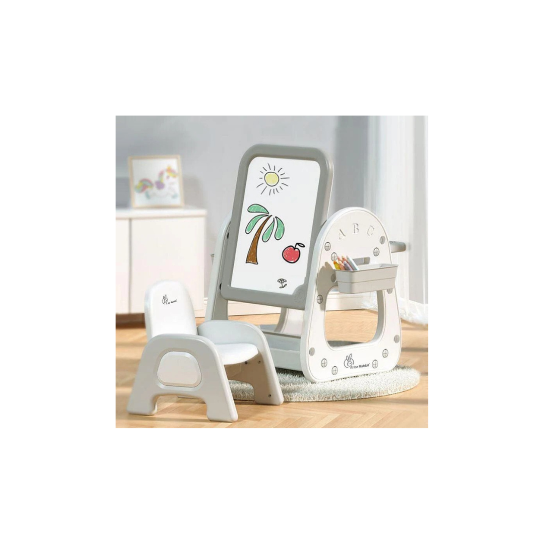 R For Rabbit Little Genius Picasso: Fun & Functional Kids Table Chair Set