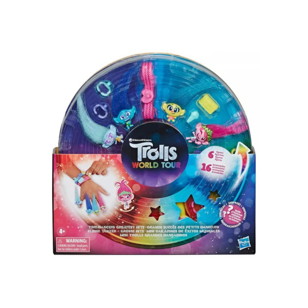 Hasbro Trolls World Tour Tiny Dancers Greatest Hits 2-Inch Figure Set