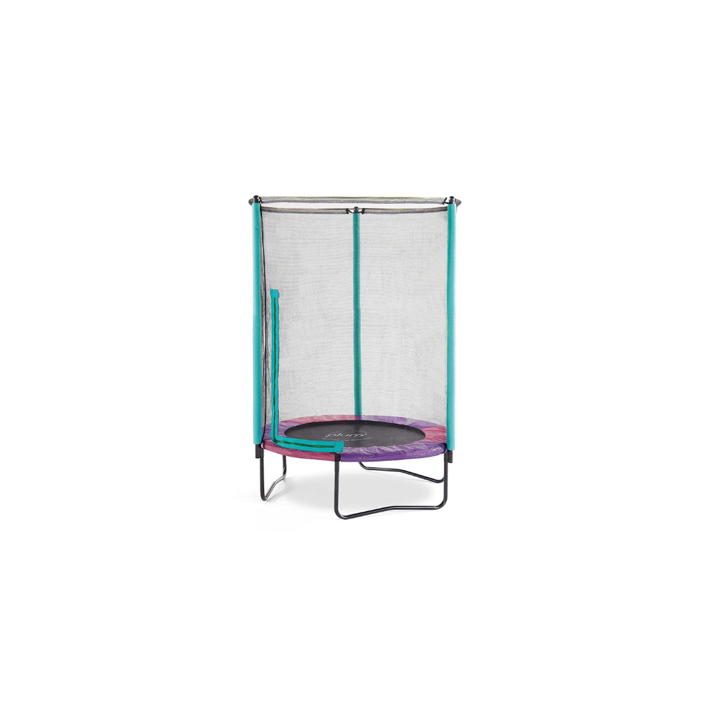 Plum 4.5ft Junior Trampoline and Enclosure with Safety Net - Indoor & Outdoor Trampoline