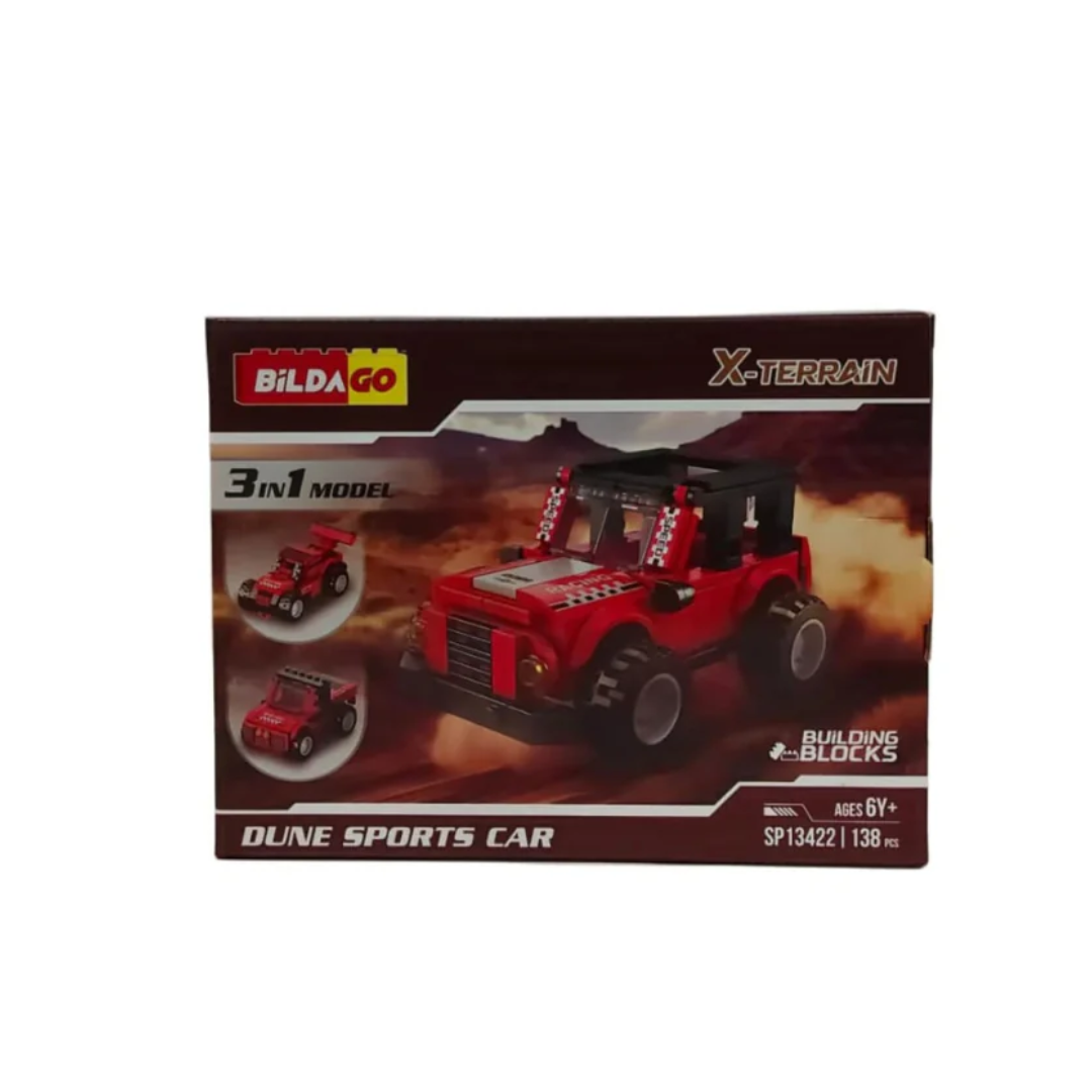 Bildago X Terrain Dune Sports Car (138 Pieces)